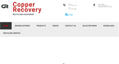 Desktop Screenshot of copperrecovery.com